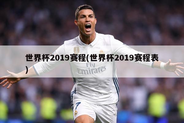 世界杯2019赛程(世界杯2019赛程表)